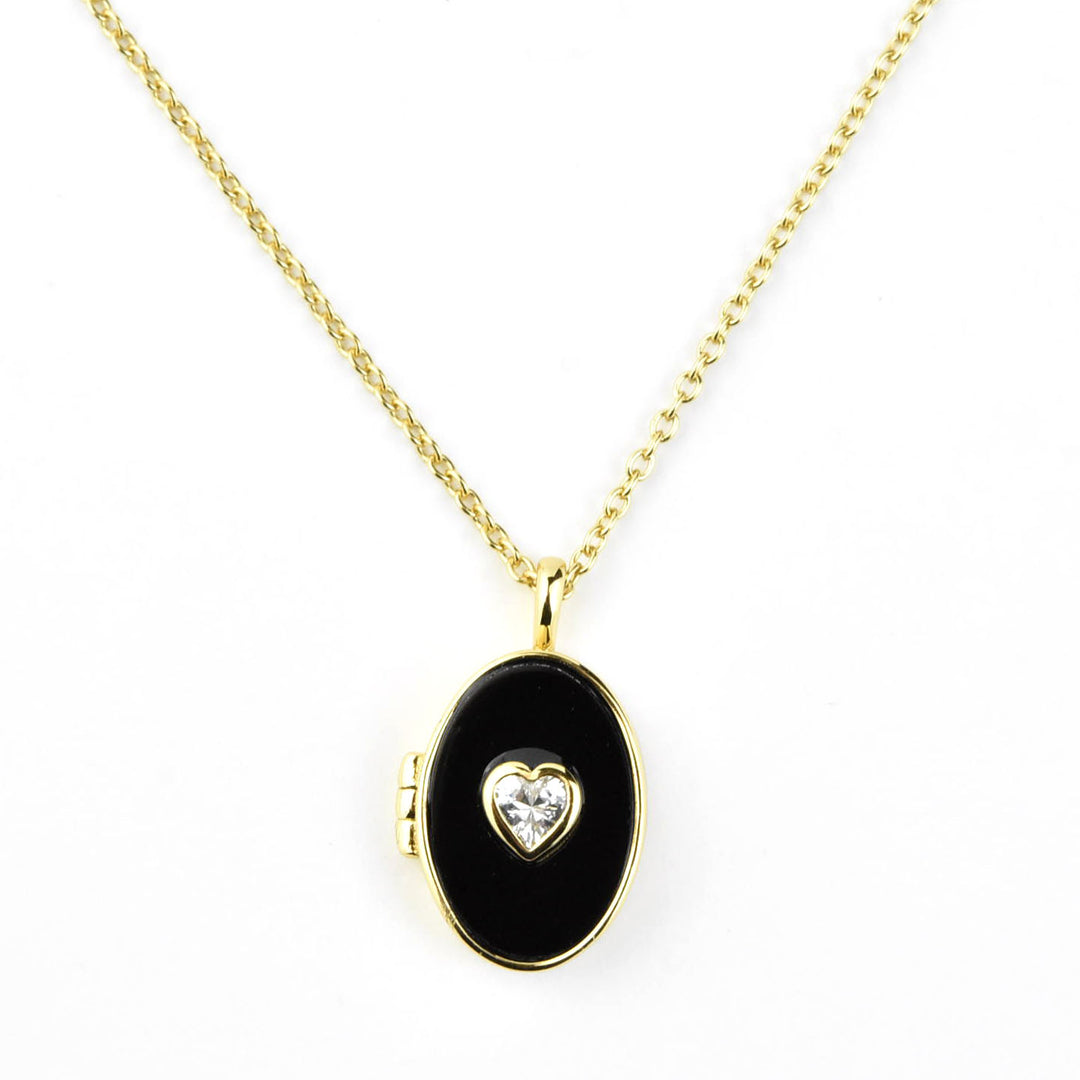 Mysterious Heart Locket - Goldmakers Fine Jewelry