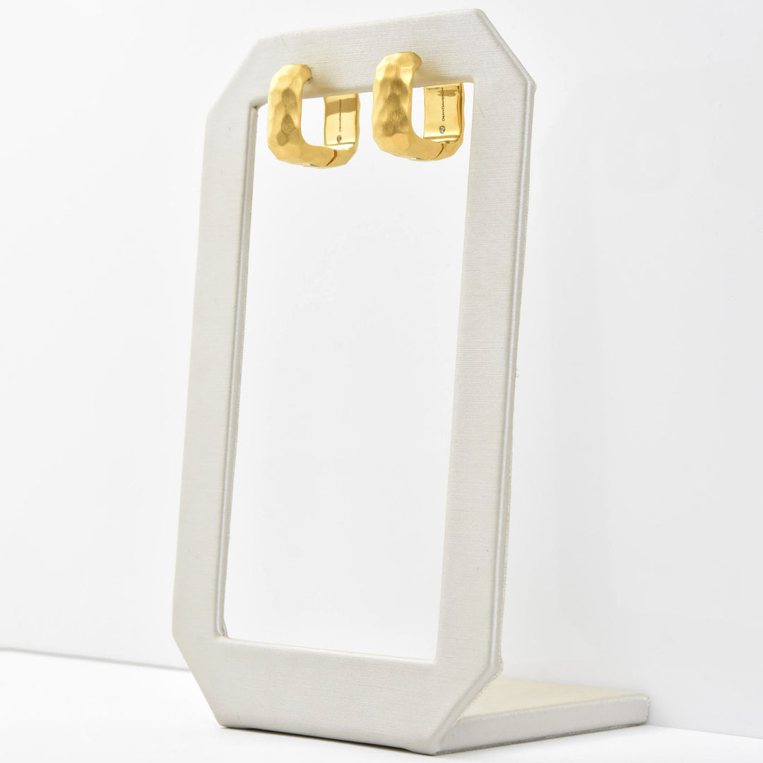 Nomad Huggie Hoops - Goldmakers Fine Jewelry