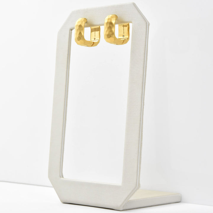 Nomad Huggie Hoops - Goldmakers Fine Jewelry