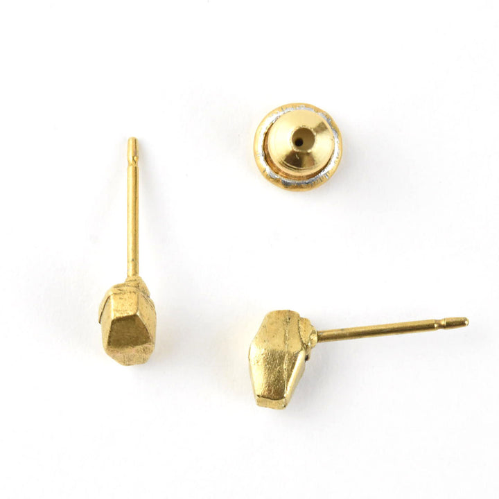 Nugget Stud Earrings - Goldmakers Fine Jewelry