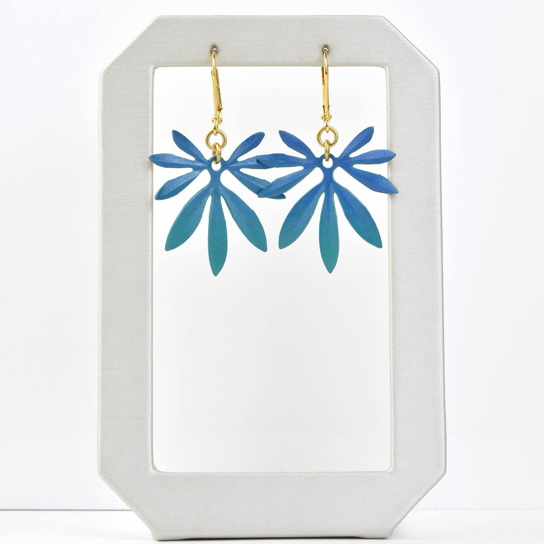 Ocean Bambu Earrings - Goldmakers Fine Jewelry