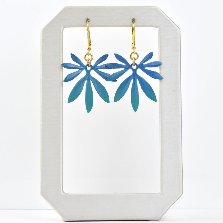 Ocean Bambu Earrings - Goldmakers Fine Jewelry