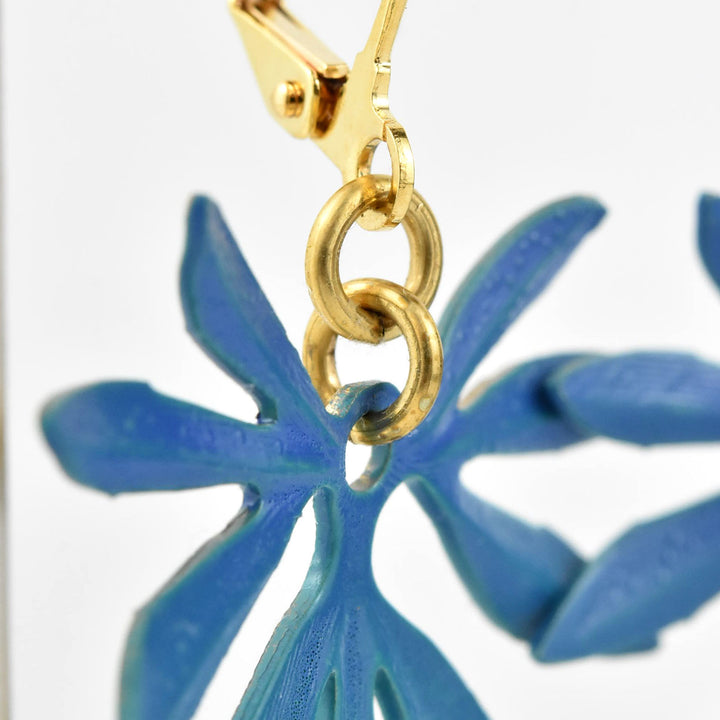 Ocean Bambu Earrings - Goldmakers Fine Jewelry