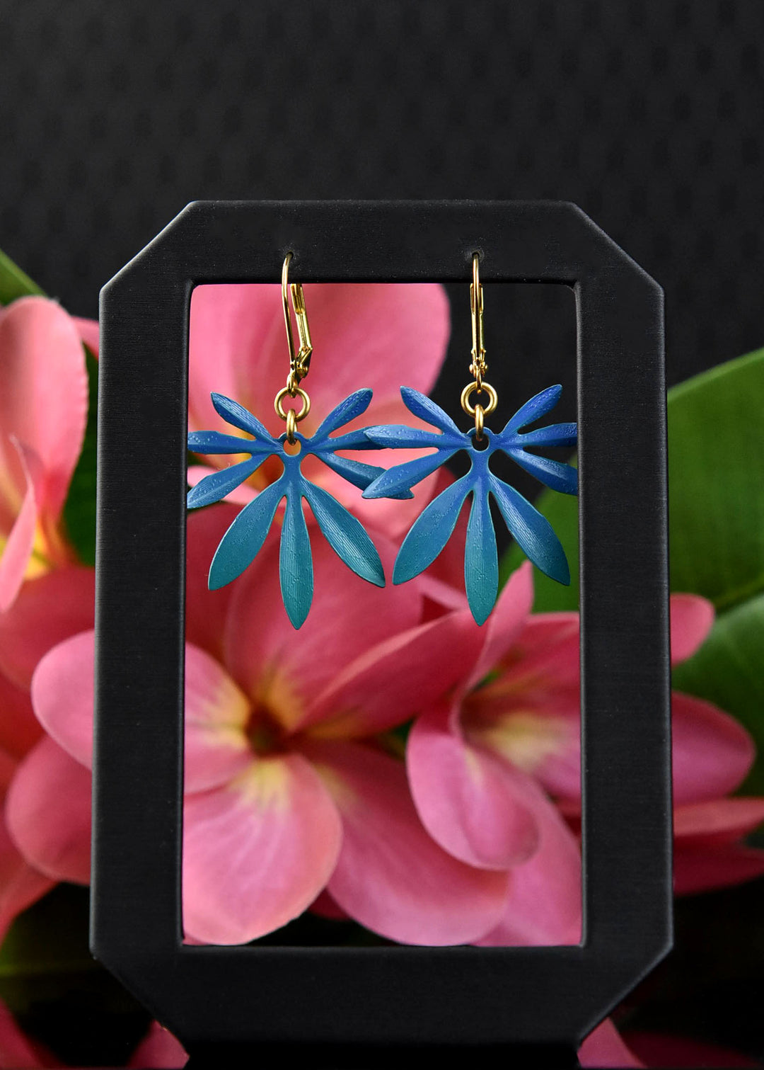 Ocean Bambu Earrings - Goldmakers Fine Jewelry