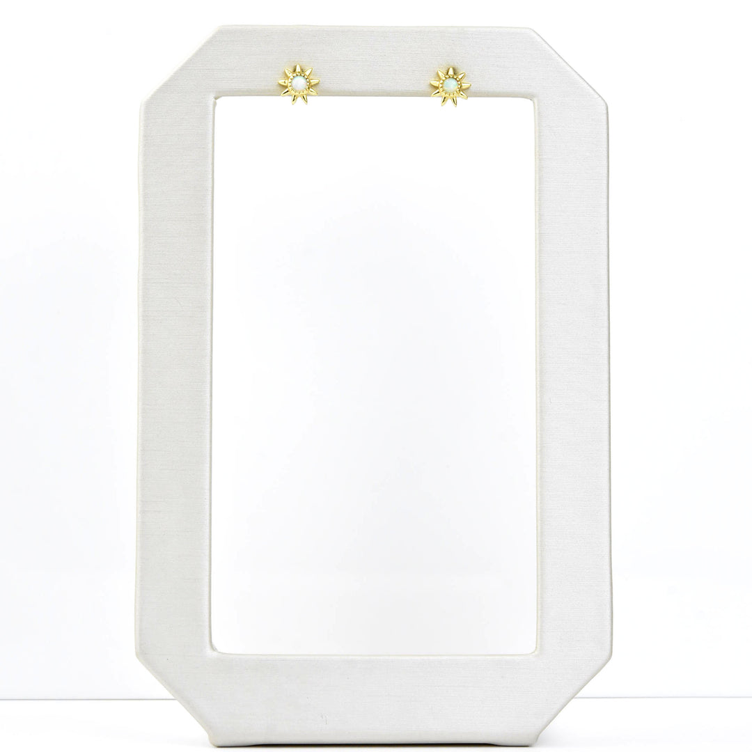 Opal Starburst Studs - Goldmakers Fine Jewelry