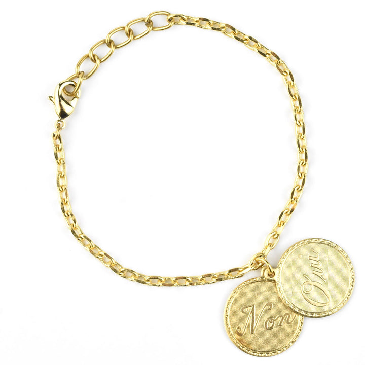 Oui Non Bracelet - Goldmakers Fine Jewelry