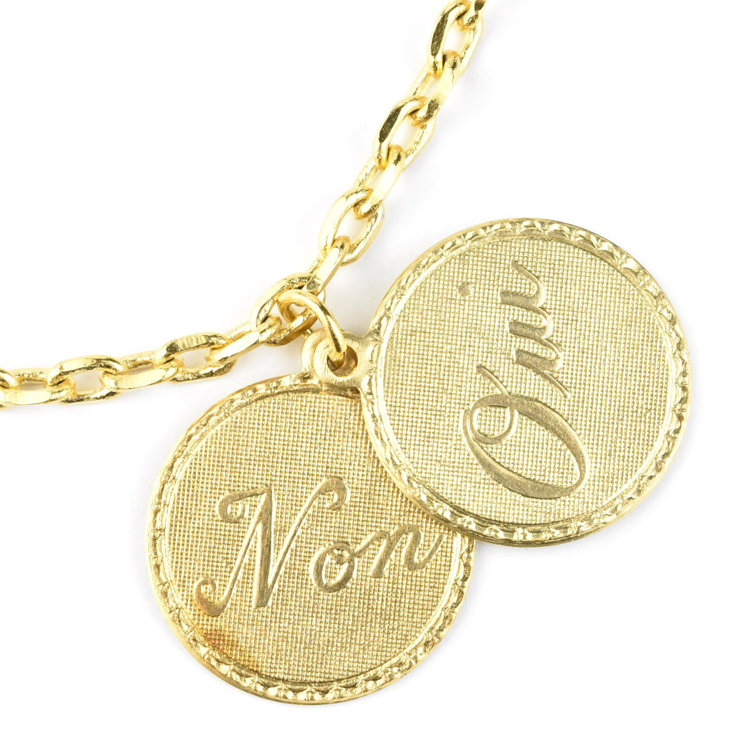 Oui Non Bracelet - Goldmakers Fine Jewelry