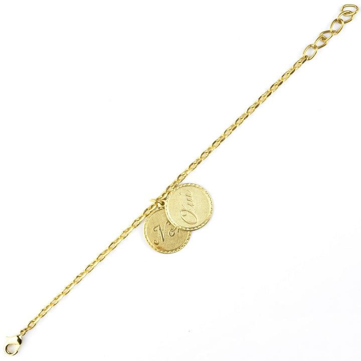 Oui Non Bracelet - Goldmakers Fine Jewelry