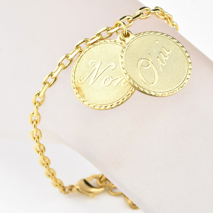 Oui Non Bracelet - Goldmakers Fine Jewelry