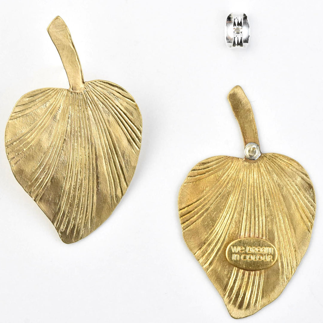 Palmetto Earrings - Goldmakers Fine Jewelry