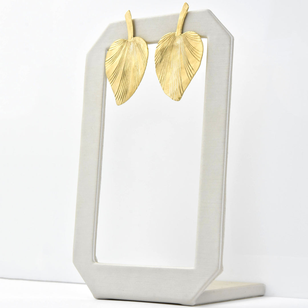 Palmetto Earrings - Goldmakers Fine Jewelry