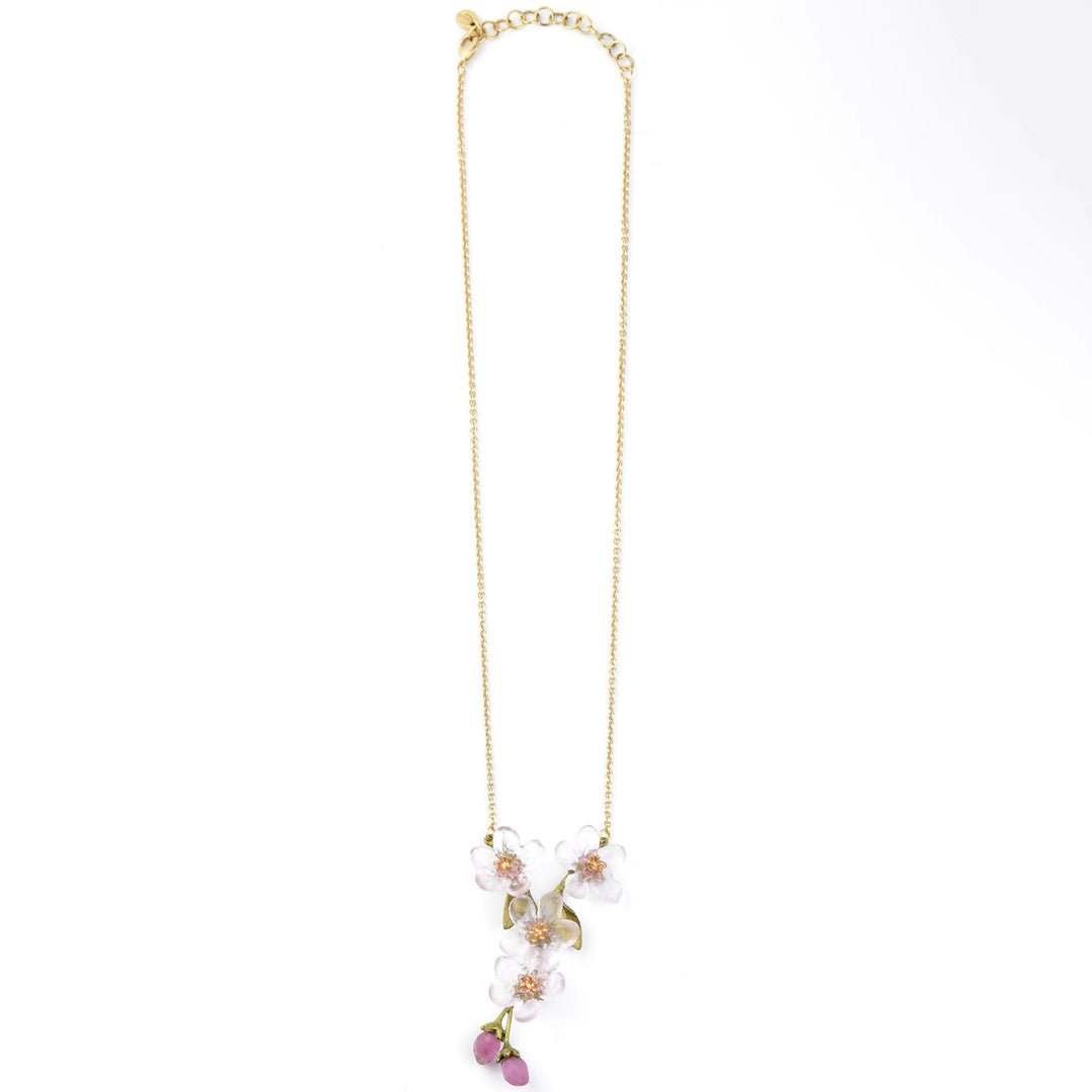 Peach Blossom Mini Collar - Goldmakers Fine Jewelry