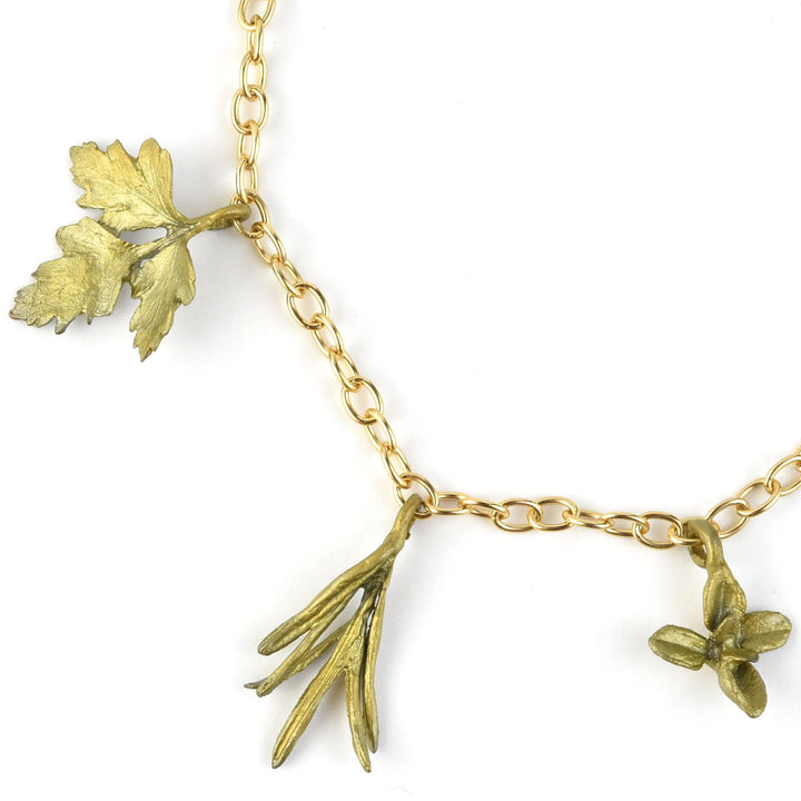 Petite Herb Bracelet - Goldmakers Fine Jewelry