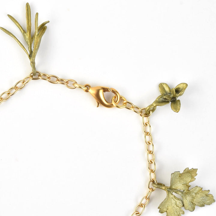 Petite Herb Bracelet - Goldmakers Fine Jewelry