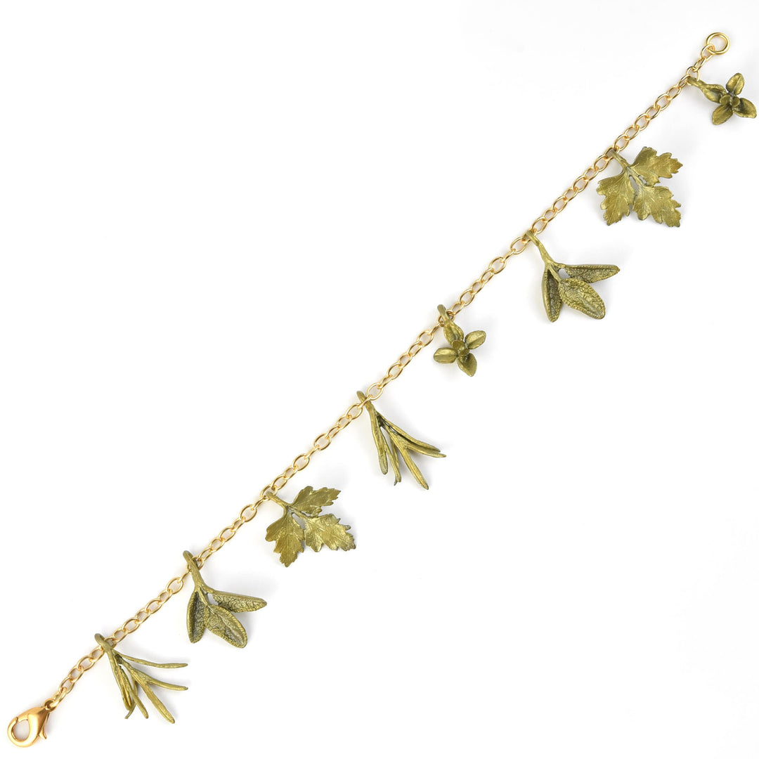 Petite Herb Bracelet - Goldmakers Fine Jewelry