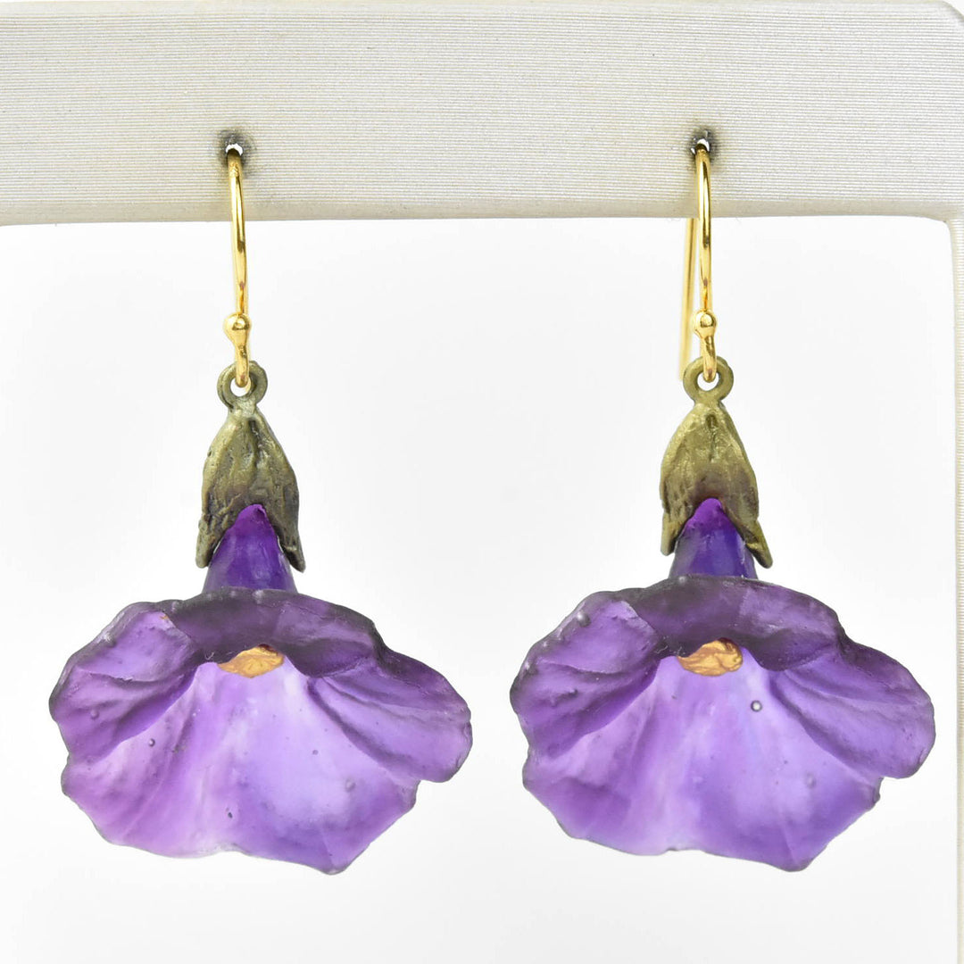 Petunia Drop Earrings - Goldmakers Fine Jewelry