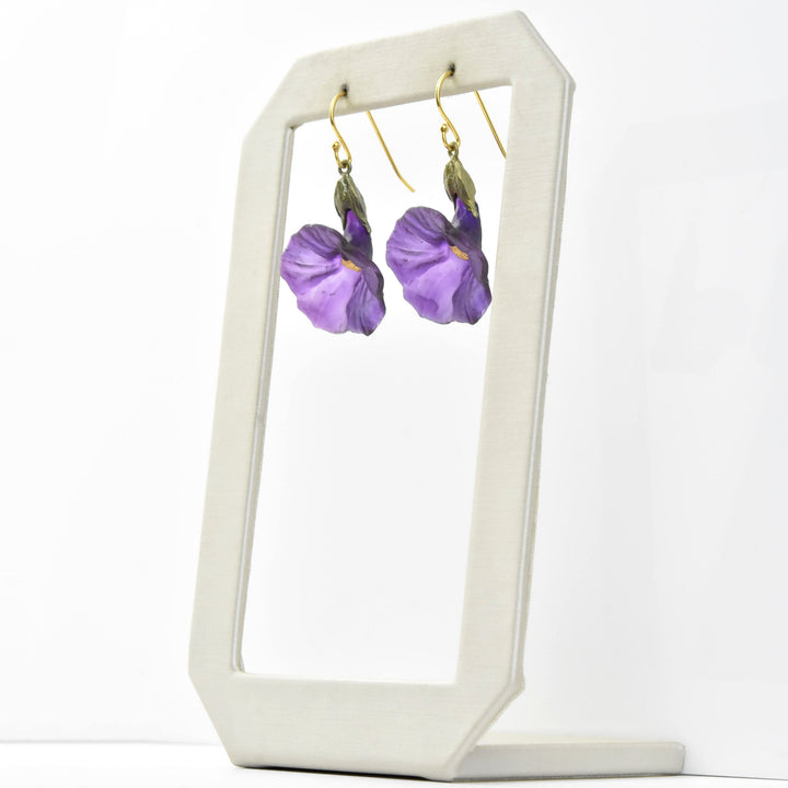 Petunia Drop Earrings - Goldmakers Fine Jewelry