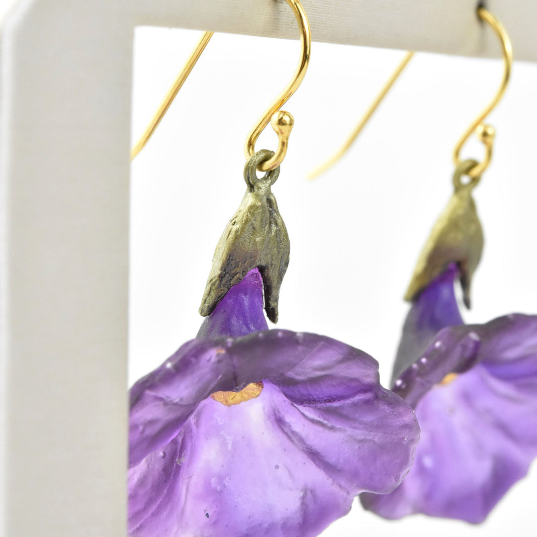 Petunia Drop Earrings - Goldmakers Fine Jewelry