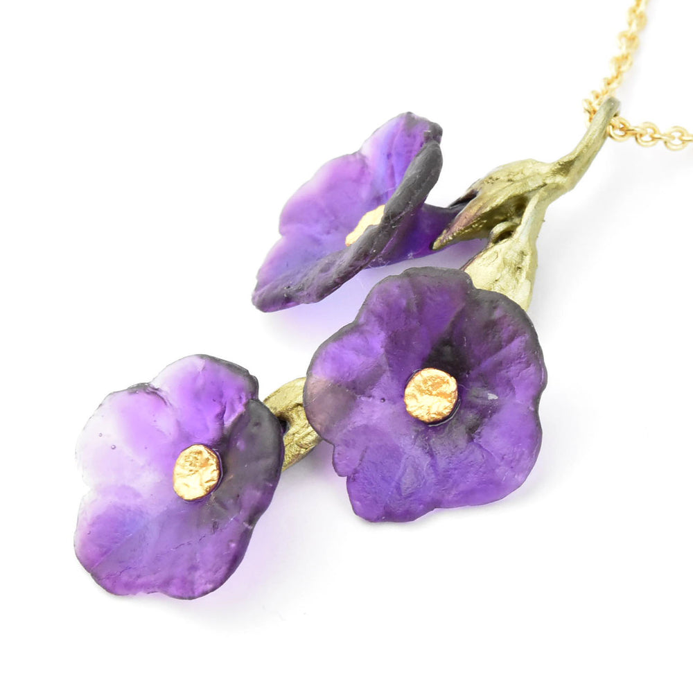 Petunia Necklace - Goldmakers Fine Jewelry