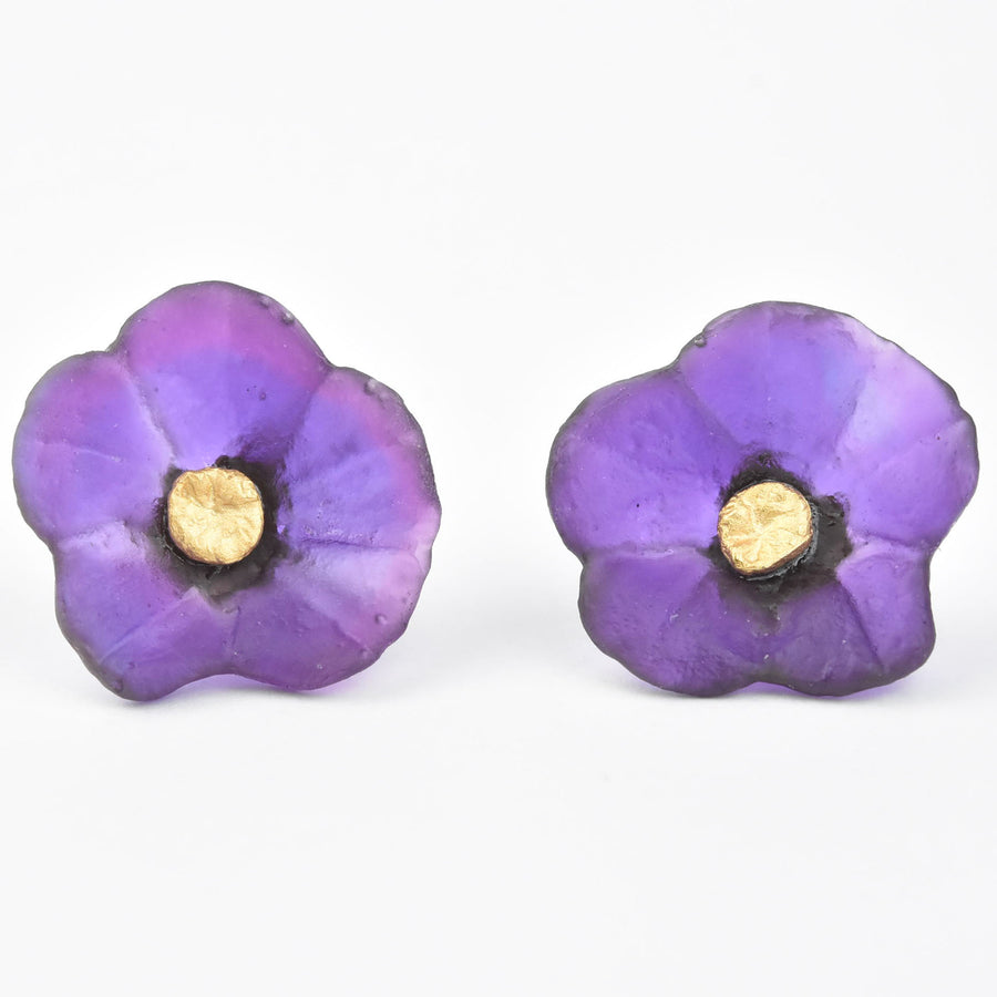 Petunia Post Earrings - Goldmakers Fine Jewelry