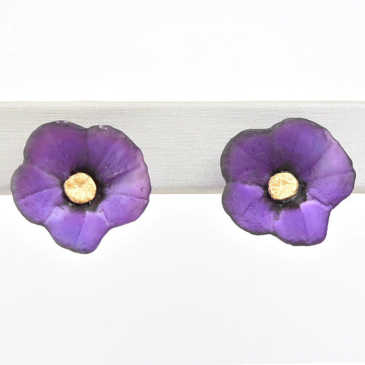 Petunia Post Earrings - Goldmakers Fine Jewelry