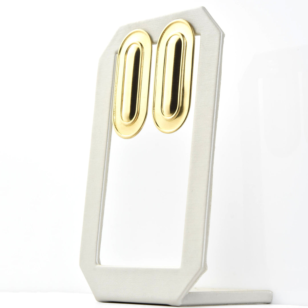 Philomene Geometric Earrings - Goldmakers Fine Jewelry