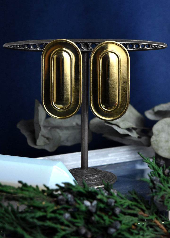 Philomene Geometric Earrings - Goldmakers Fine Jewelry