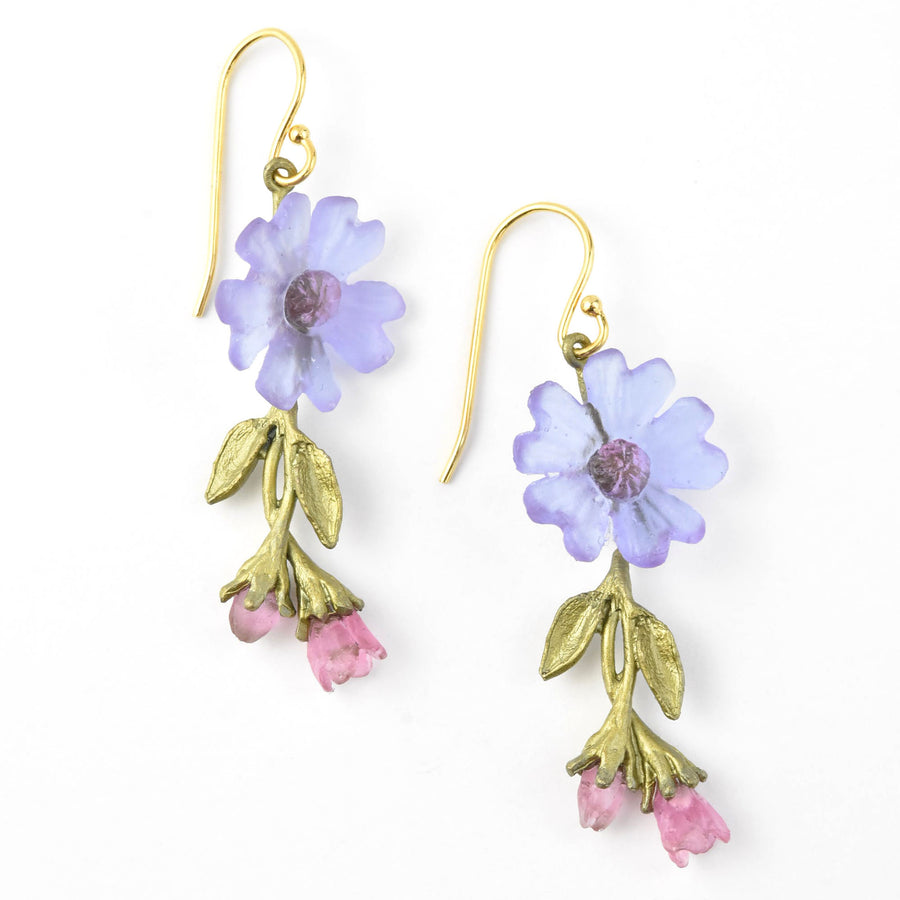 Phlox Blossom Earrings - Goldmakers Fine Jewelry