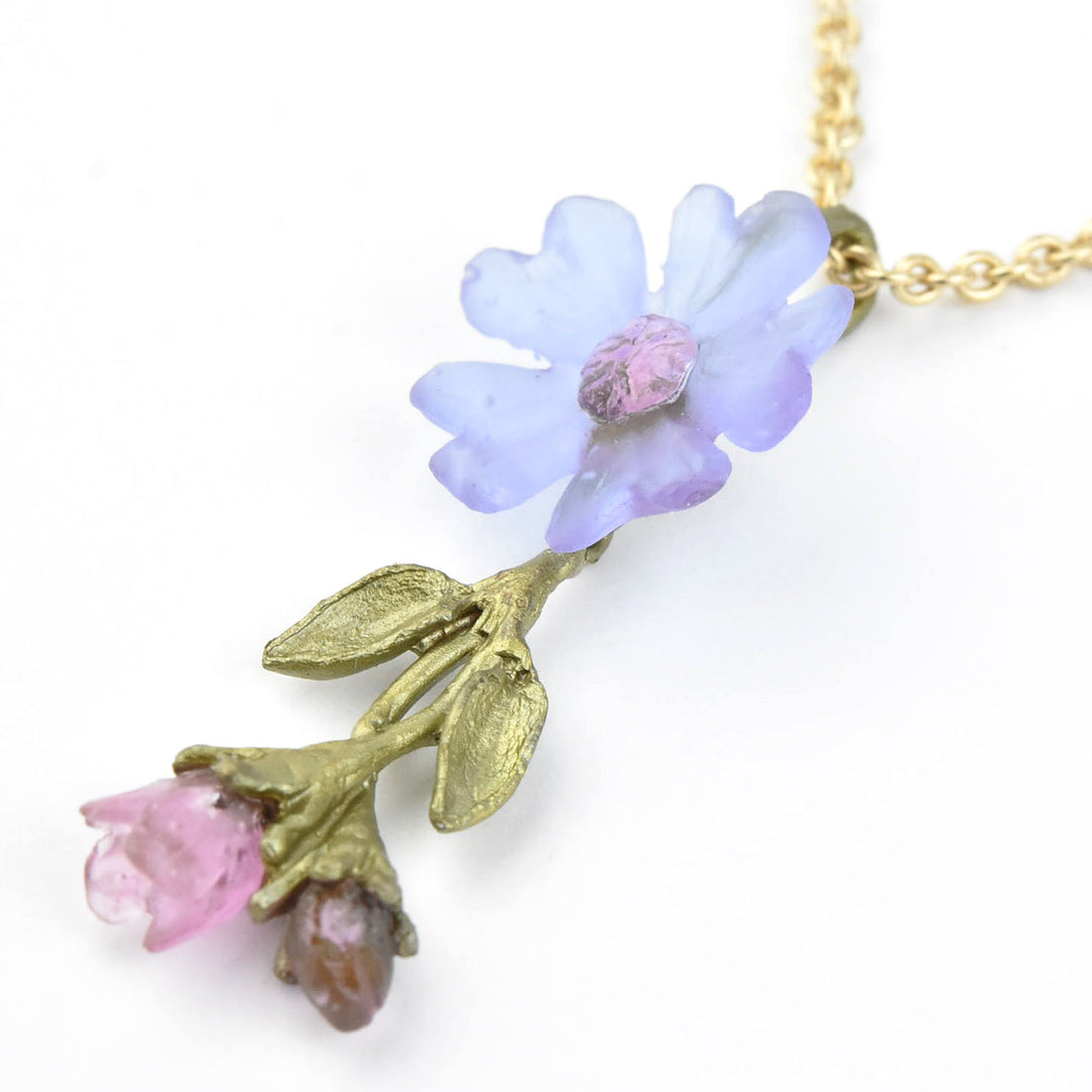 Phlox Blossom Necklace - Goldmakers Fine Jewelry