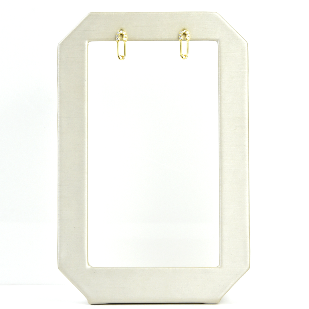 Safety Pin Studs - Goldmakers Fine Jewelry