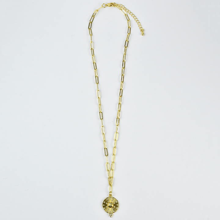 Sun Ray Necklace - Goldmakers Fine Jewelry
