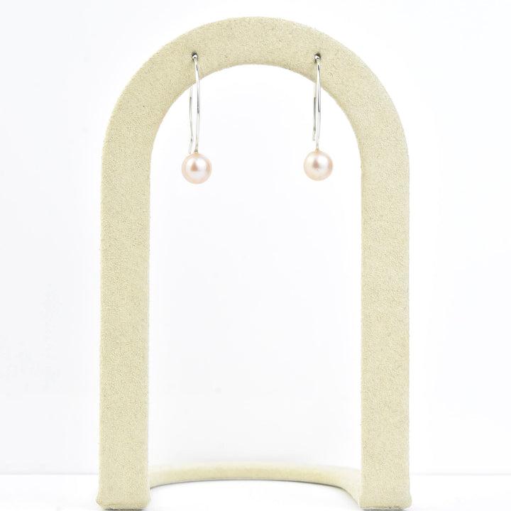 Freshwater Pearl Hoop Earrings