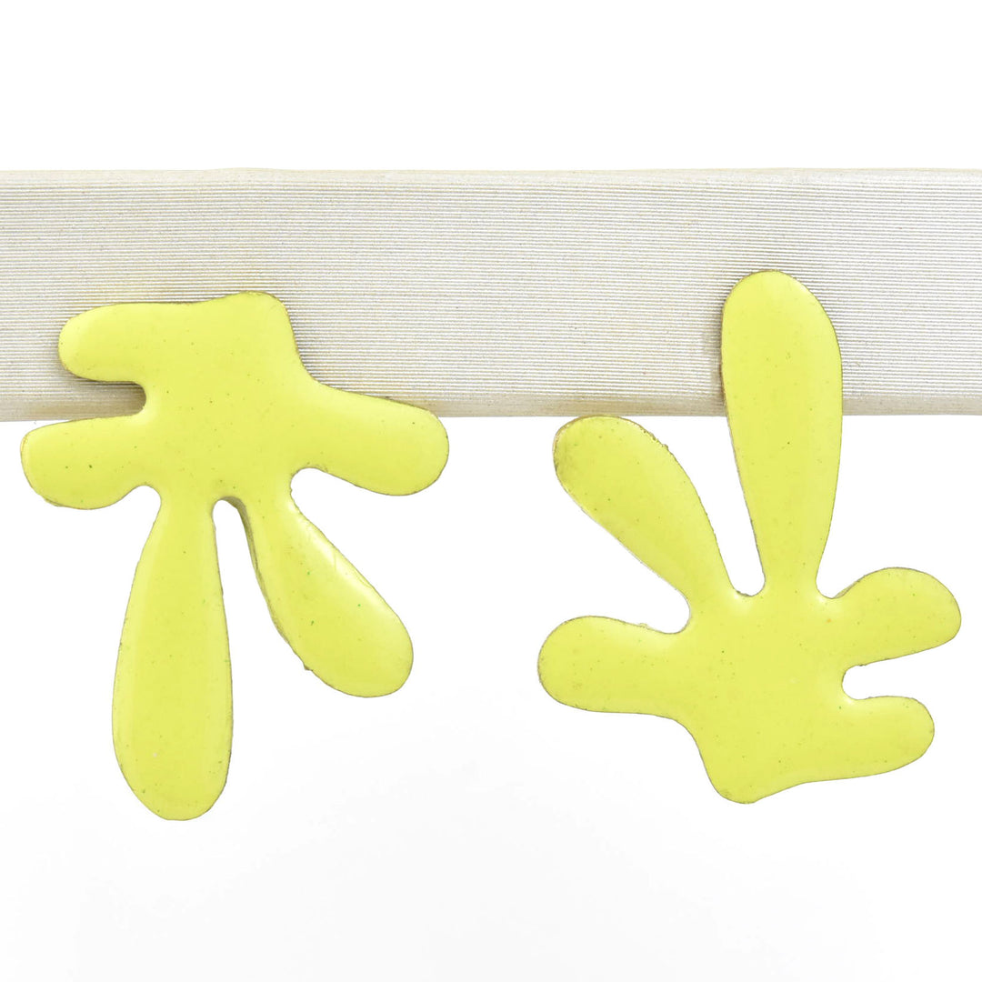 Prince Studs in Lime - Goldmakers Fine Jewelry