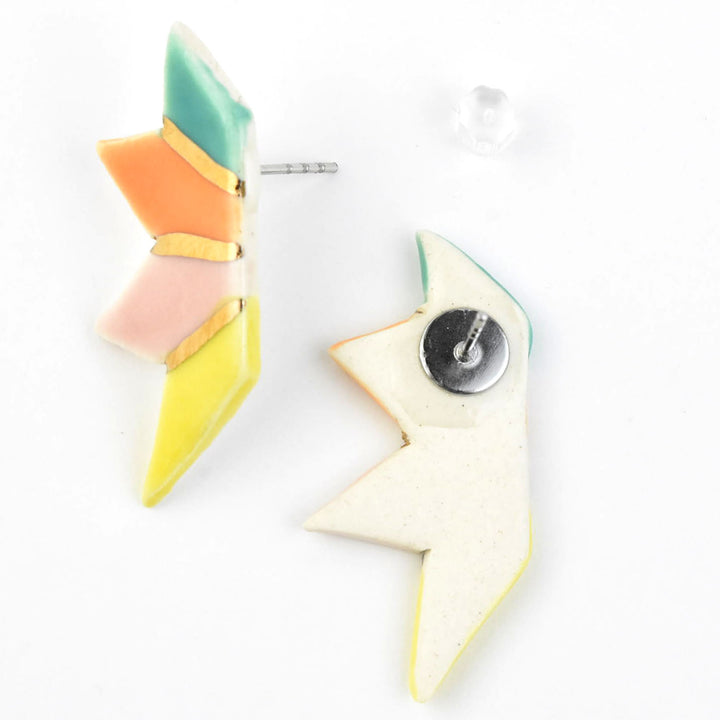 Prismatic Studs - Goldmakers Fine Jewelry