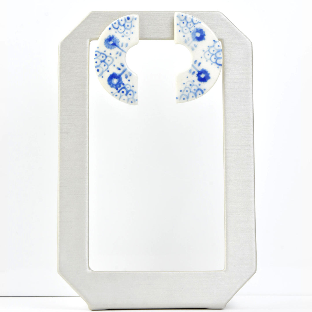 Pueblo Inspired Arch Stud Earrings - Goldmakers Fine Jewelry