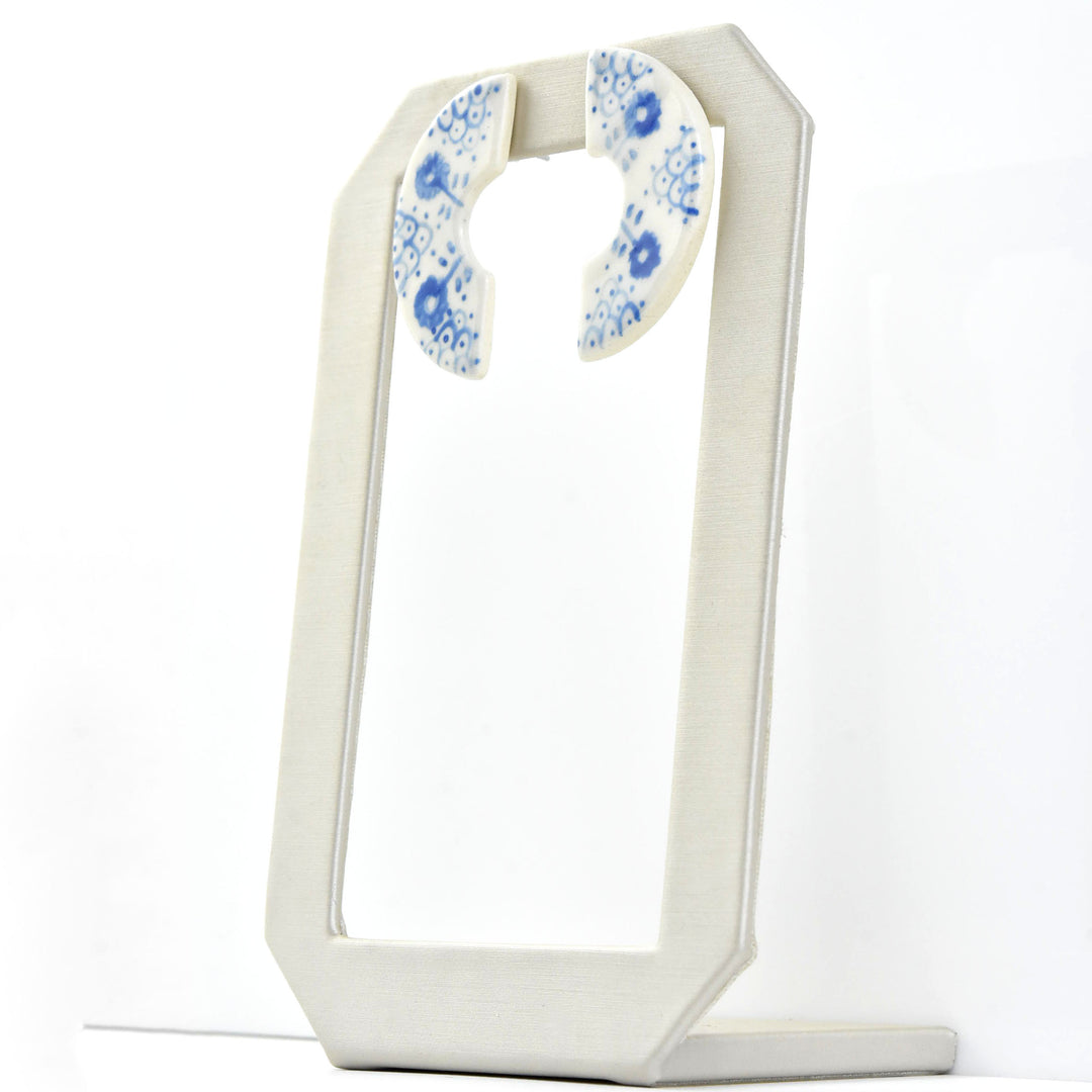 Pueblo Inspired Arch Stud Earrings - Goldmakers Fine Jewelry