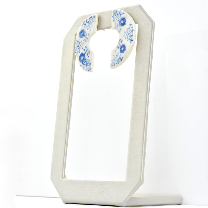 Pueblo Inspired Arch Stud Earrings - Goldmakers Fine Jewelry