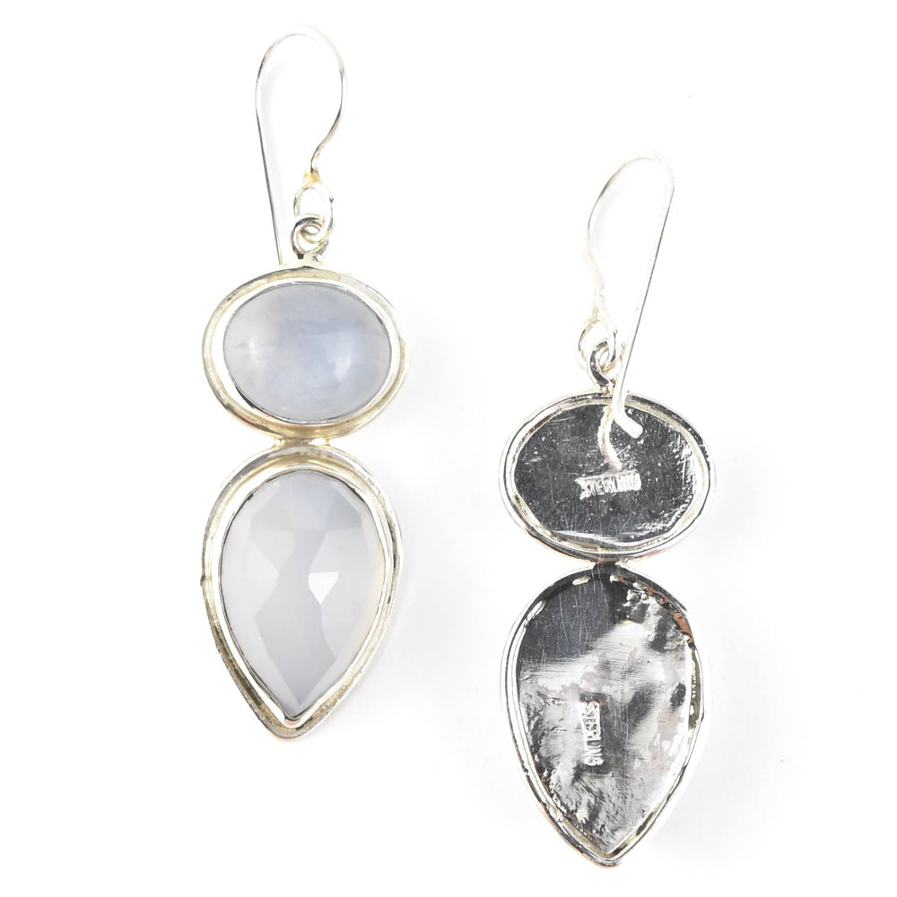 Chalcedony Radiance Earrings - Goldmakers Fine Jewelry