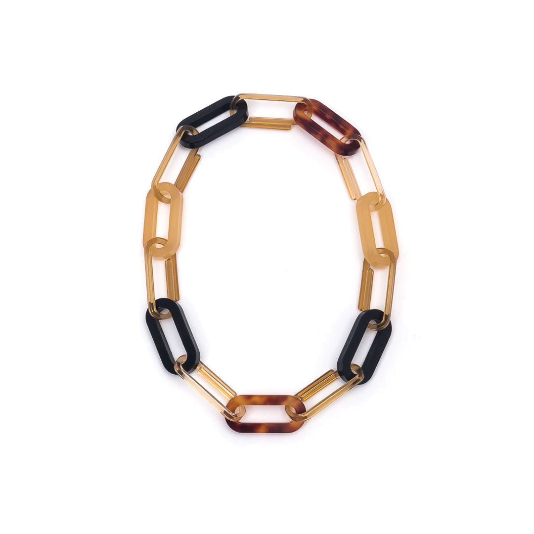 Supernova Chunky Chain Collar - Goldmakers Fine Jewelry