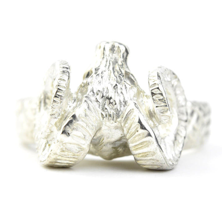 Ram Sterling Silver Ring - Goldmakers Fine Jewelry