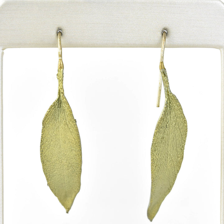 Sage French Ear Wire Earrings - Goldmakers Fine Jewelry