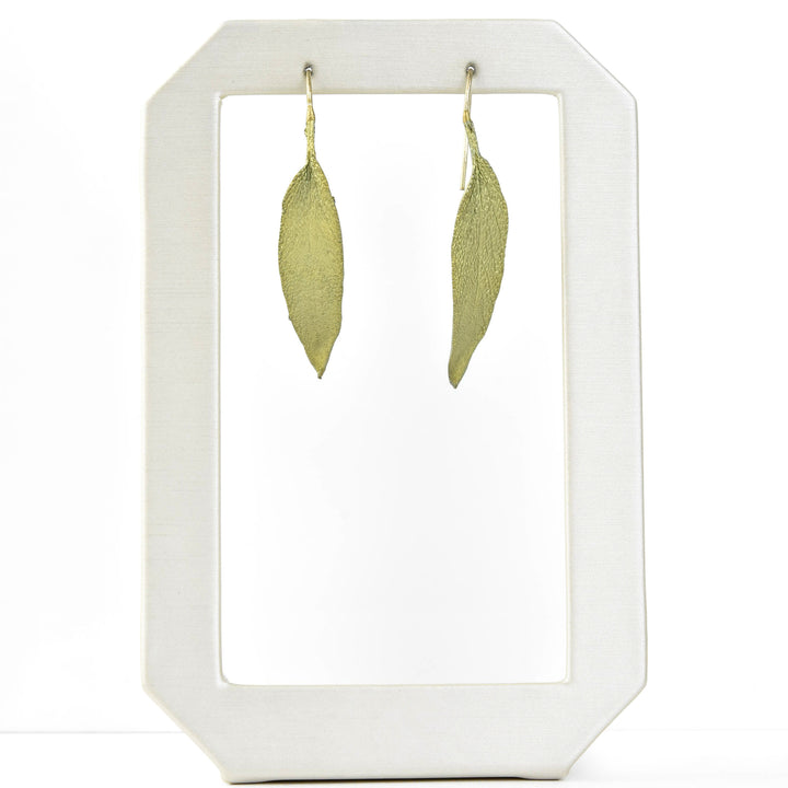Sage French Ear Wire Earrings - Goldmakers Fine Jewelry