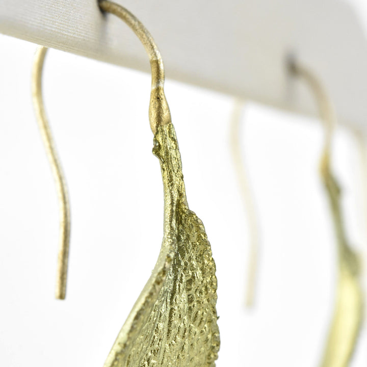 Sage French Ear Wire Earrings - Goldmakers Fine Jewelry