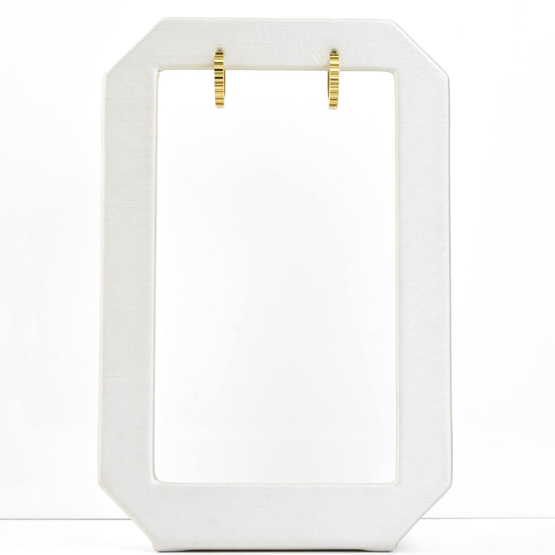 Scalloped Huggie Hoops - Goldmakers Fine Jewelry