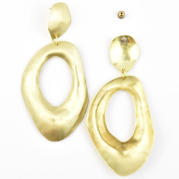 Sculptural Earring Large - Goldmakers Fine Jewelry