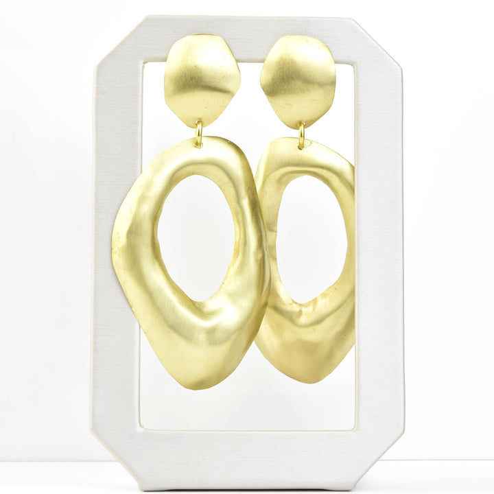 Sculptural Earring Large - Goldmakers Fine Jewelry