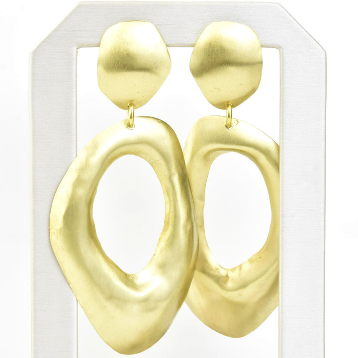 Sculptural Earring Large - Goldmakers Fine Jewelry