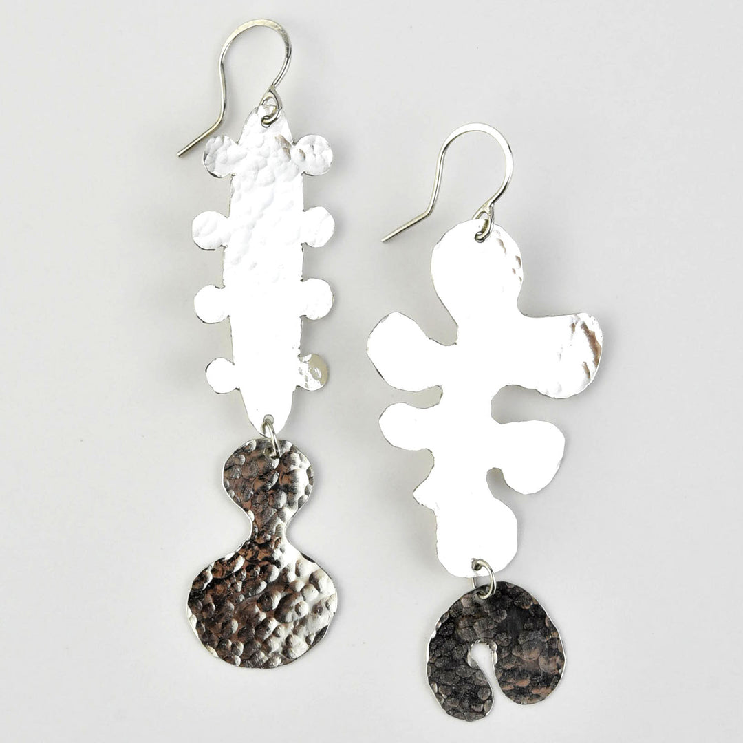 Sea Shapes Earrings - Goldmakers Fine Jewelry