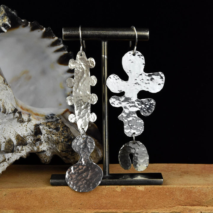 Sea Shapes Earrings - Goldmakers Fine Jewelry