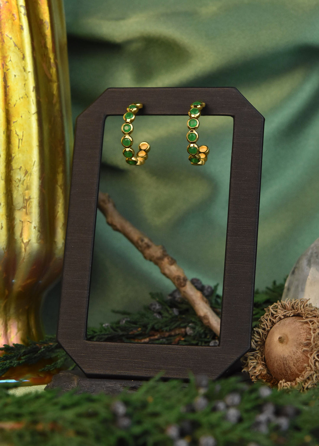 Signature Eternity Hoops Small - Goldmakers Fine Jewelry